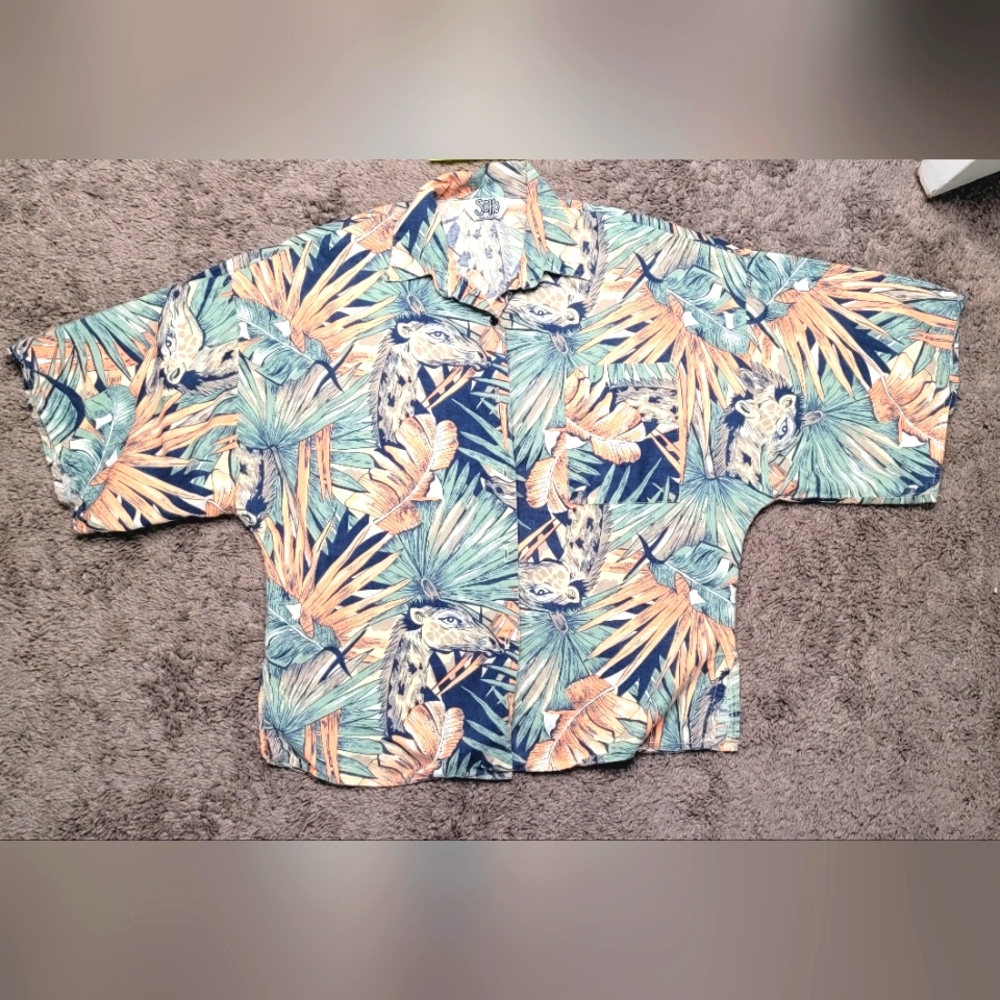 Flora & Fauna blouse